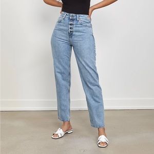 Decade Denim Bonnie High Waisted Porto Wash 25
